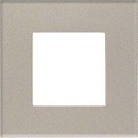 Рамка универсальная ABB Niessen Zenit 1-м. 2 мод. N2271 CH стекло брызги шампанского картинка